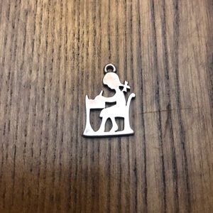 Retired James Avery school girl charm